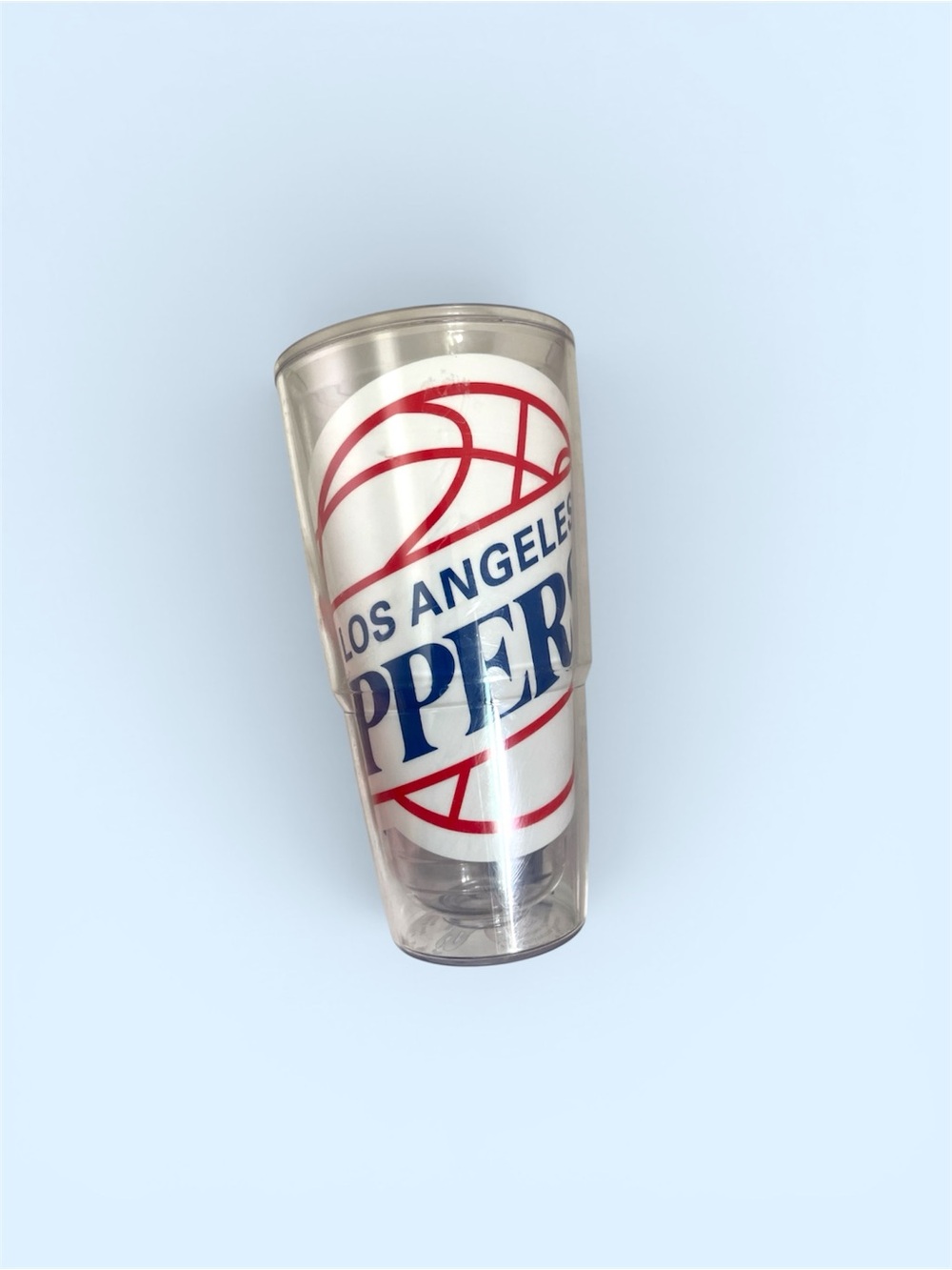 Los Angeles Clippers Basketball Red White Blue 24 oz Cup